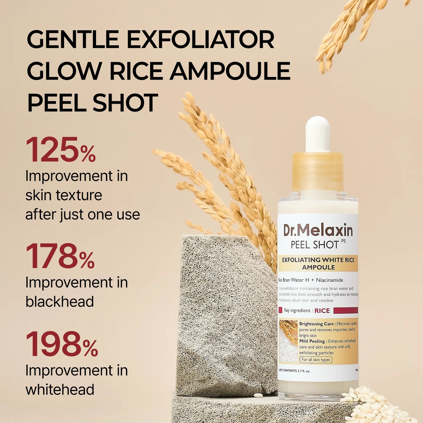 Peel Shot Glow Rice Line Ampoule